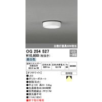 オーデリック　OG254527　エクステリアダウンライト(軒下用) LED一体型 非調光 白熱灯60W相当 昼白色 オフホワイト