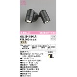 オーデリック　OG254564LR　エクステリア スポットライト LEDランプ 電球色 防雨型 黒色サテン