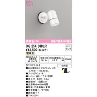 オーデリック　OG254569LR　エクステリア スポットライト LEDランプ 電球色 防雨型 オフホワイト