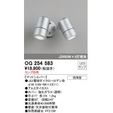 オーデリック　OG254583　エクステリアスポットライト LED 防雨型 マットシルバー ランプ別売