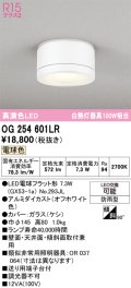 オーデリック OG254601LR(ランプ別梱) エクステリア ポーチライト LEDランプ 電球色 高演色LED 防雨型 オフホワイト