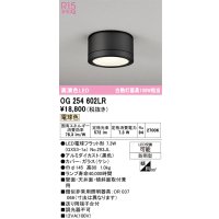 オーデリック OG254602LR(ランプ別梱) エクステリア ポーチライト LEDランプ 電球色 高演色LED 防雨型 黒色
