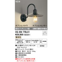 オーデリック OG254770LC1(ランプ別梱) エクステリア ポーチライト LED 電球色 防水パッキンレス型 防雨型 ブラック