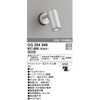 オーデリック　OG254849　エクステリアスポットライト LED一体型 昼白色 φ88 長180 ミディアム配光 防雨型 シルバー