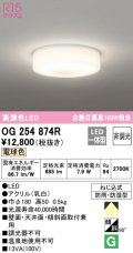 オーデリック　OG254874R　バスルームライト 非調光 LED一体型 電球色防雨・防湿型