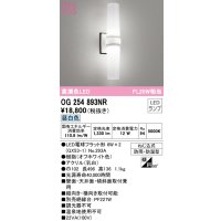 オーデリック　OG254893NR(ランプ別梱)　エクステリア ポーチライト LEDランプ 昼白色 防雨・防湿型 オフホワイト
