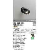 オーデリック　OG254906　エクステリアスポットライト LED一体型 電球色 ワイド配光 防雨型 黒
