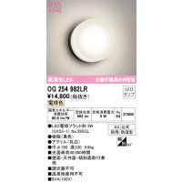 オーデリック　OG254982LR(ランプ別梱)　エクステリア ポーチライト LEDランプ 電球色 防雨・防湿型 ブラック
