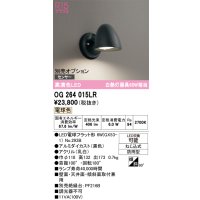 オーデリック　OG264015LR(ランプ別梱)　エクステリア ポーチライト LEDランプ 電球色 防雨型 ブラック