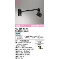 オーデリック　OG264051NR(ランプ別梱)　エクステリア スポットライト LEDランプ 昼白色 防雨型 ブラック