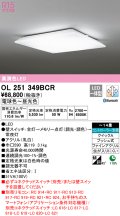 オーデリック　OL251349BCR　シーリングライト 14畳 調光 調色 Bluetooth リモコン別売 LED一体型 電球色〜昼光色 [♭]