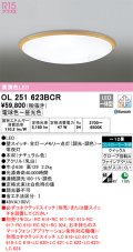 オーデリック　OL251623BCR　シーリングライト 12畳 調光 調色 Bluetooth リモコン別売 LED一体型 電球色〜昼光色 ナチュラル [♭]