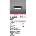 オーデリック　OL251757R　シーリングライト 調光 調光器別売 LED一体型 電球色 ブラック