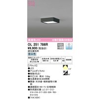 オーデリック　OL251786R　シーリングライト 調光 調光器別売 LED一体型 昼白色 ブラック