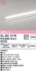 オーデリック　OL291217R　間接照明 非調光 LED一体型 昼白色 屋内用 長300 端部用 オフホワイト