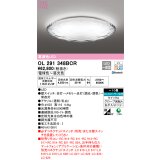 オーデリック　OL291348BCR　シーリングライト 10畳 調光 調色 Bluetooth リモコン別売 LED一体型 電球色〜昼光色 [♭]
