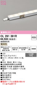 オーデリック　OL291391R　間接照明 L600 非調光 接続線別売 LED一体型 電球色