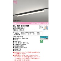 オーデリック　OL291570R1M(LED光源ユニット別梱)　ベースライト 調光 調色 Bluetooth コントローラー別売 LEDユニット交換型 電球色〜昼光色 レール取付型