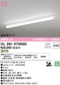 オーデリック　OL291573R2D(LED光源ユニット別梱)　ベースライト 非調光 LEDユニット交換型 温白色 直付型 オフホワイト