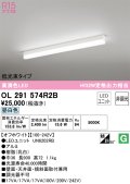 オーデリック　OL291574R2B(LED光源ユニット別梱)　ベースライト 非調光 LEDユニット交換型 昼白色 直付型 オフホワイト