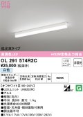 オーデリック　OL291574R2C(LED光源ユニット別梱)　ベースライト 非調光 LEDユニット交換型 白色 直付型 オフホワイト