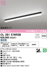 オーデリック　OL291576R2B(LED光源ユニット別梱)　ベースライト 非調光 LEDユニット交換型 昼白色 直付型 ブラック