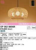 オーデリック　OP052065NR(ランプ別梱)　ペンダントライト 非調光 和風 LEDランプ 昼白色 フレンジタイプ 竹