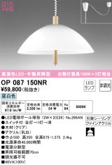 オーデリック　OP087150NR(ランプ別梱)　ペンダントライト 非調光 LEDランプ 昼白色 フレンジタイプ クリア