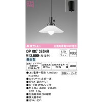 オーデリック　OP087386NR(ランプ別梱)　ペンダントライト 非調光 LEDランプ 昼白色 フレンジタイプ