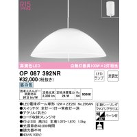 オーデリック　OP087392NR(ランプ別梱)　ペンダントライト 非調光 LEDランプ 昼白色 フレンジタイプ