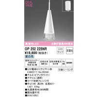 オーデリック　OP252225NR(ランプ別梱)　ペンダントライト 非調光 LEDランプ 昼白色 フレンジタイプ ピアノホワイト