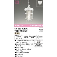 オーデリック　OP252408LR(ランプ別梱)　ペンダントライト 非調光 LEDランプ 電球色 フレンジタイプ オフホワイト
