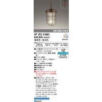 オーデリック OP252410BC(ランプ別梱) ペンダントライト 調光調色 Bluetooth リモコン別売 LEDランプ フレンジタイプ 簡易防雨型 鉄錆色