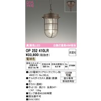 オーデリック　OP252410LR(ランプ別梱)　ペンダントライト 非調光 LEDランプ 電球色 フレンジタイプ 鉄錆色