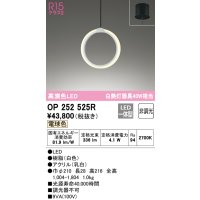 オーデリック　OP252525R　ペンダントライト 非調光 和風 LED一体型 電球色 フレンジタイプ ホワイト