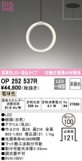 オーデリック　OP252537R　ペンダントライト φ100 非調光 和風 LED一体型 電球色 埋込タイプ ホワイト