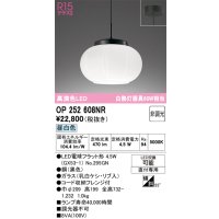 オーデリック　OP252608NR(ランプ別梱)　ペンダントライト 非調光 和風 LEDランプ 昼白色 フレンジタイプ 黒色