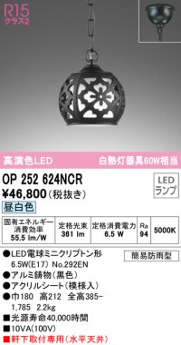 オーデリック　OP252624NCR(ランプ別梱)　エクステリア ポーチライト LEDランプ 昼白色 ブラック