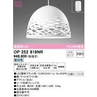 オーデリック　OP252818NR(ランプ別梱)　ペンダントライト 非調光 LEDランプ 昼白色 フレンジタイプ マットホワイト