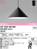 オーデリック　OP252891NR(ランプ別梱)　ペンダントライト 非調光 LEDランプ 昼白色 フレンジタイプ マットブラック