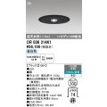 オーデリック　OR036314K1　非常灯・誘導灯 埋込穴φ100 リモコン別売 LED一体型 昼白色 浅型 SB 低天井用(〜3m) ブラック