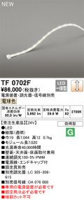 オーデリック TF0702F 間接照明 テープライト 長7020 調光(調光器別売) 電源装置・信号線別売 LED一体型 電球色 防雨型 受注生産 [§]