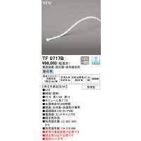 オーデリック TF0717B 間接照明 テープライト 長7170 調光(調光器別売) 電源装置・信号線別売 LED一体型 昼白色 防雨型 受注生産 [§]