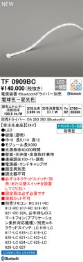 オーデリック TF0909BC 間接照明 テープライト 長9090 調光調色 Bluetooth リモコン・電源装置・ドライバー別売 LED一体型 電球色〜昼光色 防雨型 受注生産 [§]
