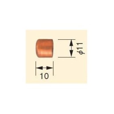 画像1: コロナ 石油暖房機部材 床暖房システム部材　USC-10　銅管配管 キャップ  [■【本体同時購入のみ】]