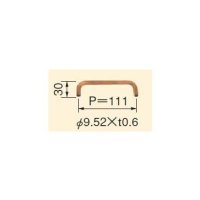 コロナ 石油暖房機部材 金属パネル用別売部材　USC-3　銅ベンド(B)   [■【本体同時購入のみ】]