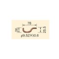 コロナ 石油暖房機部材 金属パネル用別売部材　USC-4　銅Cベンド   [■【本体同時購入のみ】]