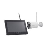 マスプロ電工 WC3A10ML ワイヤレスカメラセット モニター＆カメラセット(3MP) モニターサイズ10.1インチ 警告・通話機能対応 バレット型 センサーライト ￡