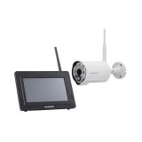 マスプロ電工 WC3A7ML ワイヤレスカメラセット モニター＆カメラセット(3MP) モニターサイズ7インチ 警告・通話機能対応 バレット型カメラ センサーライト ￡