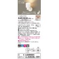 パナソニック　XAS1024LCB1(ランプ別梱)　スポットライト 天井直付型・壁直付型・据置取付型 LED(電球色) 集光24度 調光(ライコン別売) 乳白